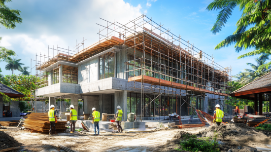 Residential Buildings Construction in Gili Islands