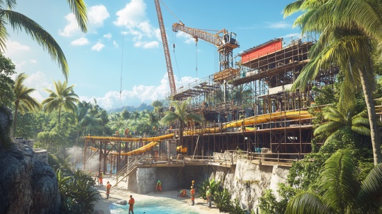 Entertainment and Leisure Construction in Bali